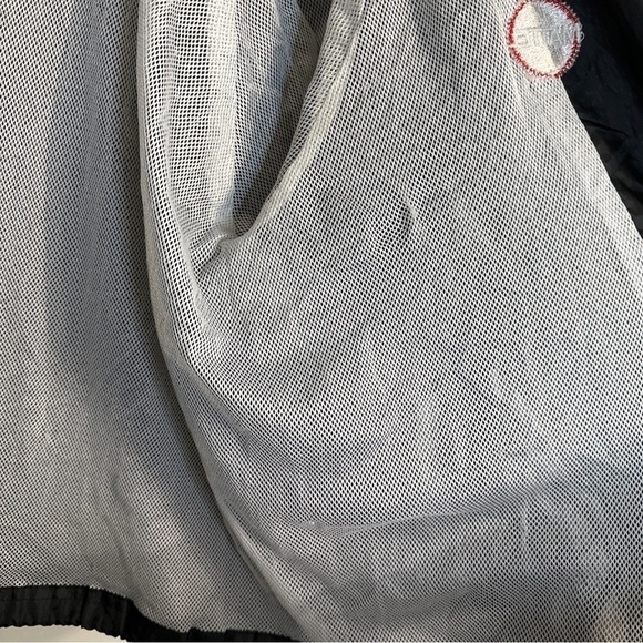 RARE Vintage Mattel Toys Jacket Windbreaker Zip Up Black & Red Large/extra Large - Picture 12 of 12